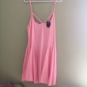 5/$25 Adome xxl NWT pink summer strapped dress adjustable straps